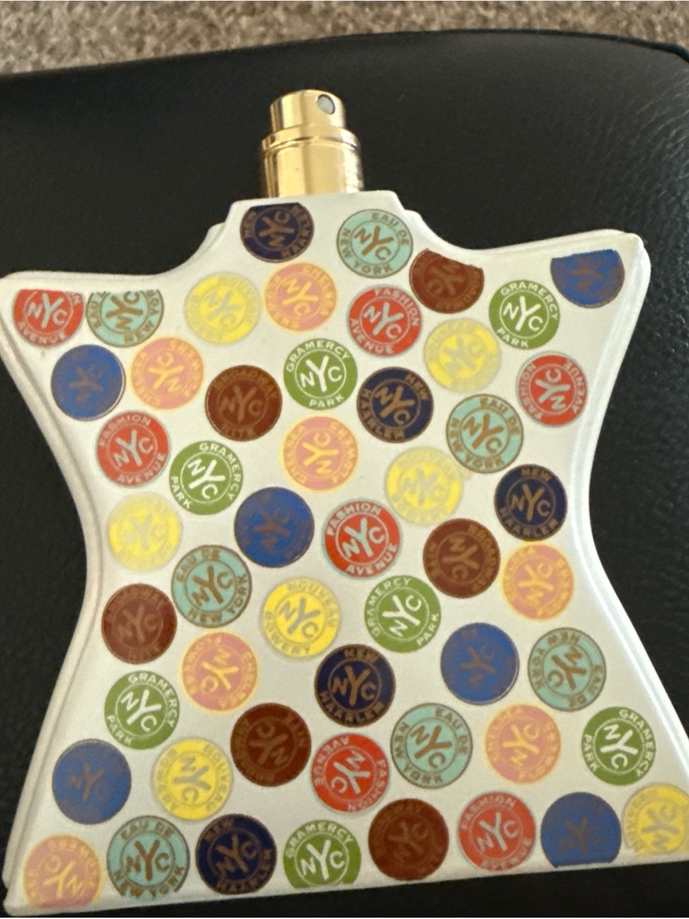 Bond No. 9 NYC Multicolor Logo Perfume empty bottle no top